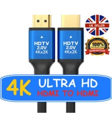 Image of PREMIUM  ULTRA HD HDMI  CABLE HIGH SPEED 4K 2160p 3D LEAD 1M 2M