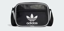 Image of Adidas Originals Womens Adicolor Classic Mini Airliner Shoulder Bag Black BNWT