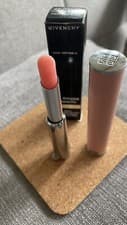 Image of New&Boxed, Givenchy Le Rouge Perfecto 01 Beautifying Lip Balm In Leather Case