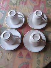 Image of Floral Pink 12Pc Dinner Plates Bowls Set Porcelain Dinnerware Tableware Crockery