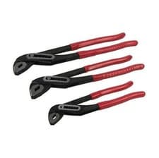 Image of Box Joint Water Pump Pliers Set Grips 7" 180mm 10" 250mm 12" 300mm