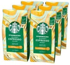 Image of STARBUCKS Blonde Espresso Roast Blonde Roast Whole Bean Coffee 200 g 6 Pack