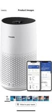 Image of Philips 1000i Series AC1715/30 White Air Purifier