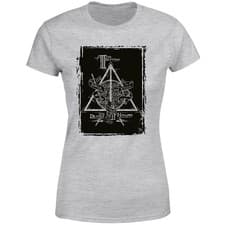 Image of Harry Potter Three Brothers Womens T-Shirt | Official Licensed | Grey