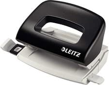 Image of Leitz 50580095 Small Hole Punch NeXXt 10 Sheets Black