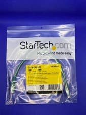 Image of New StarTech Cat6 650 MHz Cable - Green - 1ft/30cm long