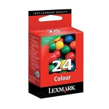 Image of Lexmark 18C1524E 24 Ink Cartridge Tri-Colour Cyan Magenta & Yellow Genuine
