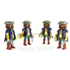 Image of Playmobil 4x Pirates Figures with accessories Lot CHEAP