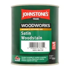 Image of Johnstone's Trade Woodworks Satin Woodstain 750 ml