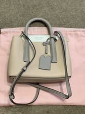 Image of Kate Spade New York Small Crossbody Bag In Nude Brown & Grey Leather