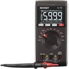 Image of VOLTCRAFT VC191 Handheld multimeter Digital CAT III 600 V Display unts): 6000