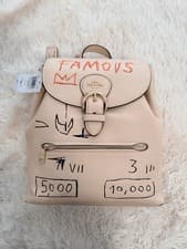 Image of Coach X Jean-michel Basquiat Kleo Backpack in Leather C5662 Limtited Edition