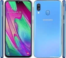 Image of Samsung Galaxy A40 64GB - Dual Sim Android Unlocked-Very Good  (SM-A405FN) Black