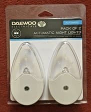 Image of Daewoo Automatic Night Lights - Pack of 2
