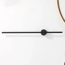 Image of 50Cm Aluminum Towel Hanger Free-Punch Wall Mounted Towel Rack Bathroom Towel Bar