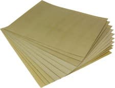 Image of 10 Assorted Sandpaper Sheets Mixed Grit Fine Medium Coarse 80 100 120 Sand Paper