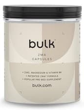 Image of bulk ZMA Capsules 810mg Zinc,Magnesium & B6 90 Caps Exp 09/26