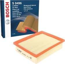 Image of For Vauxhall - Vivaro X82 1.6D 2014-2019 Air Filter S0496 F026400496 Bosch