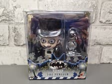 Image of Batman Returns - The Penguin Figure set Hot Toys Cosbaby New & Sealed DC COMICS