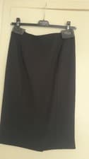 Image of Petite hobbs black skirt