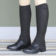 Image of Moretta Amara Suede Half Chaps, Adult Sizes, Short / Standard Height - SMALL