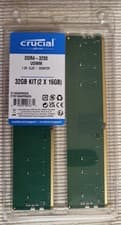 Image of Crucial 32GB (2x16GB) 3200MT/s DDR4 Memory Kit PC Memory RAM