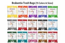 Image of Brabantia Bin Liners Dispenser Packs PerfectFit Bags 3L 5L 10L 20L 30L 40L 60L