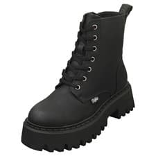Image of Buffalo Aspen Vegan Womens Casual Boots in Black - 5 UK