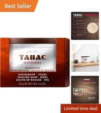 Image of Luxurious 125 g Tabac  Shaving Soap - Timeless Quality Since 1959