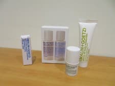 Image of Malin + Goetz Travel Set Cleanser, Vitamin e Face Moisturizer, Deodorant etc NEW