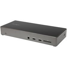 Image of StarTech.com USB C Dock - Triple 4K Monitor USB Type-C Docking Station - 100W Po
