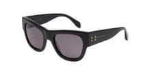 Image of Alexander McQueen AM 0033s 001 Black Sunglasses Sonnenbrille Smoke Lenses 51mm