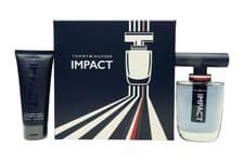 Image of Tommy Hilfiger Impact Gift Set 100ml EDT + 100ml Hair & Body Wash + 4ml EDT