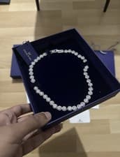 Image of Swarovski Angelic Necklace Includes Box