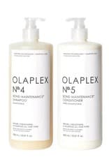 Image of Olaplex No.4 And No.5 Bond Maintenance Shampoo and Conditioner 1000ml Each UKNEW