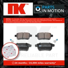 Image of Brake Pads Set Rear 223960 NK 4154210400 4154210410 A4154210400 A4154210410 New