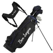 Image of Ben Sayers M8 13 Piece Steel Package Set with 6 Way Top Stand Bag - Black/Blue