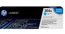 Image of Genuine Hp 304A Original Toner Cartridge CC531A Cyan