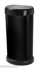Image of 42L BLACK KITCHEN BIN - TOUCH TOP OPENING (MODA)