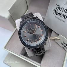 Image of Vivienne Westwood VV228GYGN Mall 36mm Black Watch New W/ Box, Tags, Manual!