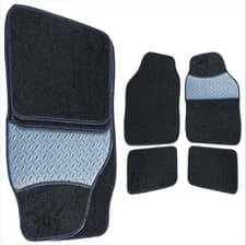 Image of Car Floor Mats Universal Non Slip Waterproof High Quality Carpet or Rubber 4pc
