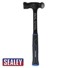 Image of Sealey Ball Pein Hammer 32oz One-Piece Soft Grip Handles BPHX32