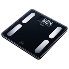 Image of Beurer BF400BLK SignatureLine Bathroom Scales Body Analysis 200kg 31x31cm Black
