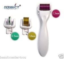 Image of 3-In-1 Derma Skin Roller Titanium 180/600/1200 Pins for Acne Wrinkles, Cellulite