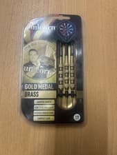 Image of Unicorn Gary Anderson Brass Darts -Various Weights-BNWT