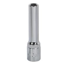 Image of Sealey WallDrive Socket 5.5mm Deep 1/4" Square Drive Fully Polished SP14055D