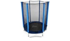 Image of Plum Junior Springsafe Trampoline & Enclosure Blue Kids Garden Play