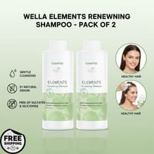 Image of Wella Professionals Elements Renewing Shampoo 1000ml Pack of 2 Free Shipping