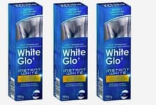 Image of 3 x White Glo Instant White Optic Technology Whitening Toothpaste 100 ml
