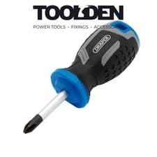 Image of Draper 13357 Phillips Soft Grip Screwdriver, PH2 x 38mm